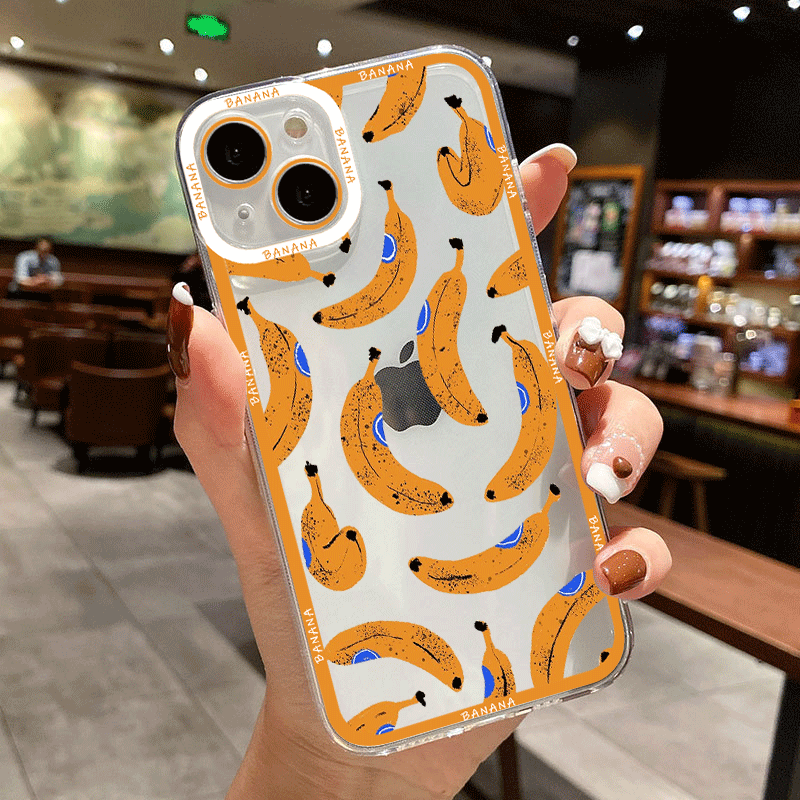 Funny Yellow Banana Fruits Pri - огляд і ціна Phone Cases Yellow