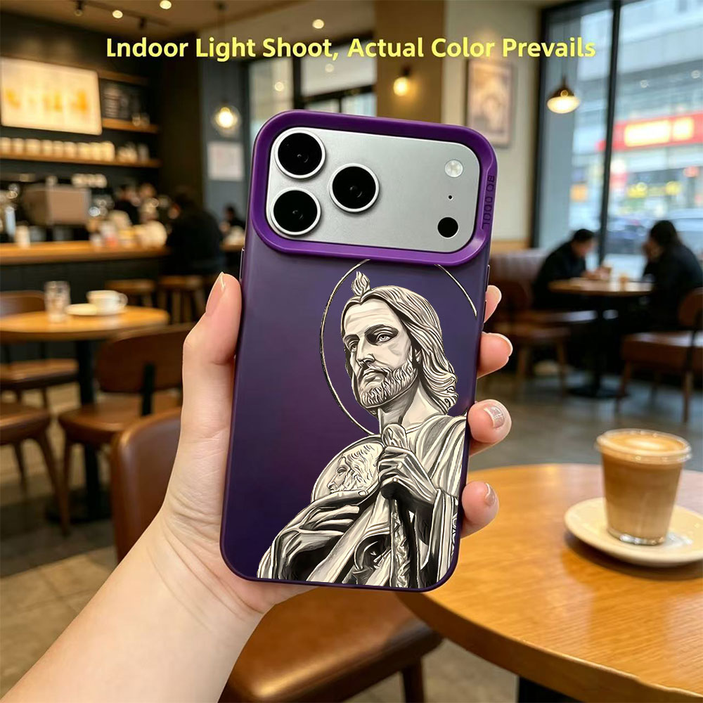 San Judas Tadeo Pattern Design - огляд і ціна Phone Cases Mous