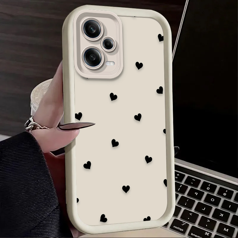 Black Love Heart Bowknot Phone - огляд і ціна Phone Cases Xiaomi 14