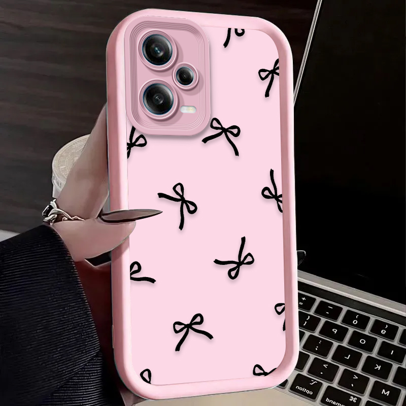 Black Love Heart Bowknot Phone - огляд і ціна Phone Cases Xiaomi 14