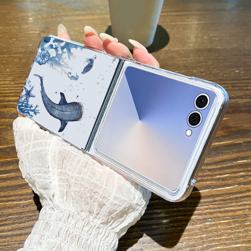 Whale Pattern Phone Case For S - огляд і ціна Phone Cases Z Fold 4