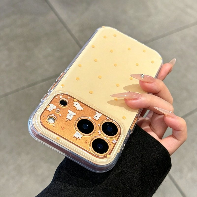 Fashion Cute Yellow Polka Dot  - огляд і ціна Phone Cases Yellow