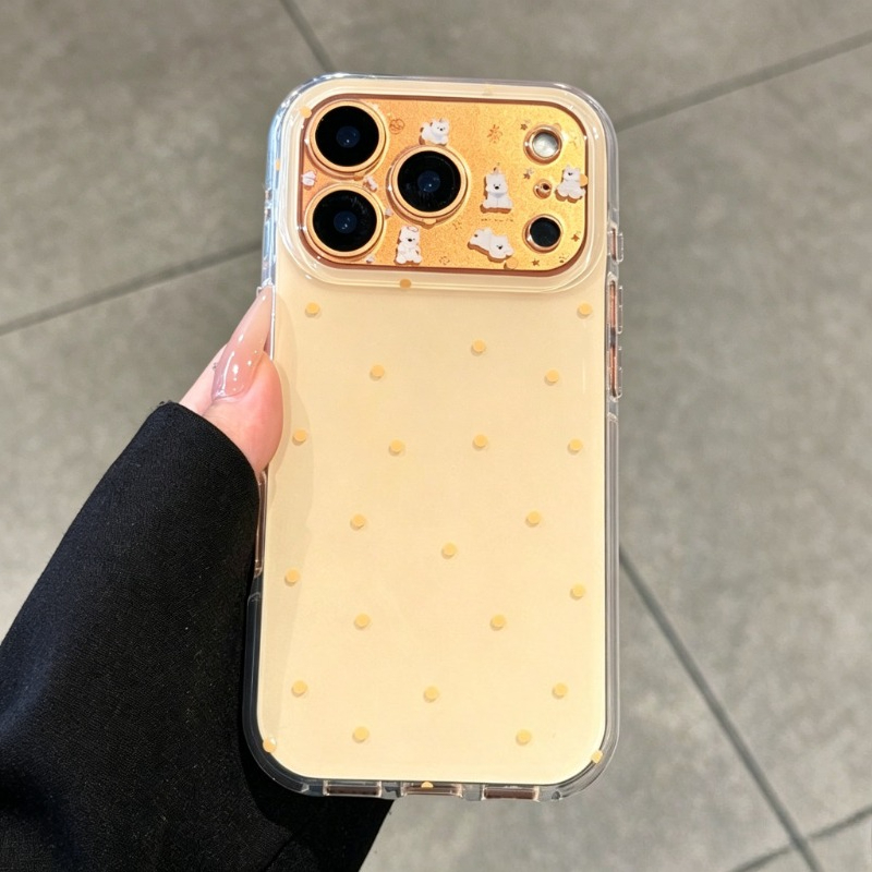 Fashion Cute Yellow Polka Dot  - огляд і ціна Phone Cases Yellow