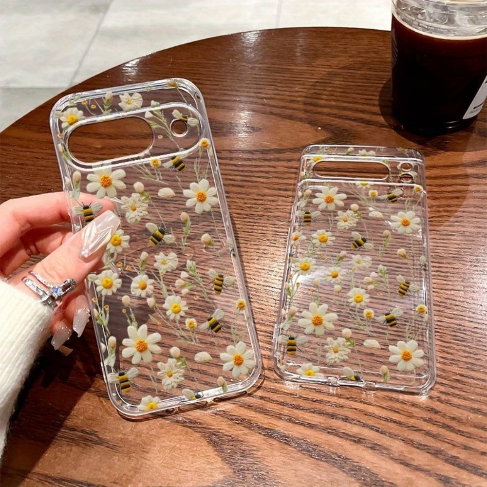 Cute Honeybee Flower Pattern S - огляд і ціна Phone Cases Google Pixel 7