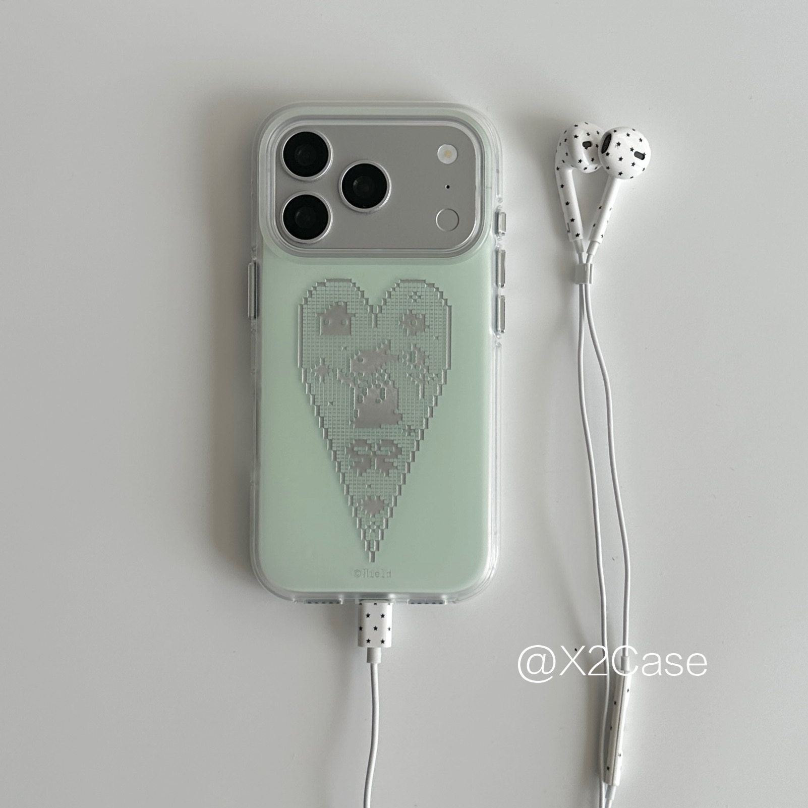 Korean Ins niche green love pi - огляд і ціна Phone Cases Y2K