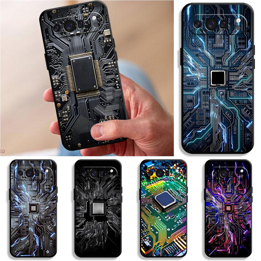 Retro Circuit Board Funda Phon - огляд і ціна Phone Cases Google Pixel 7