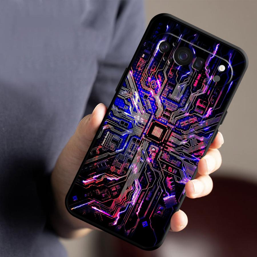 Retro Circuit Board Funda Phon - огляд і ціна Phone Cases Google Pixel 7