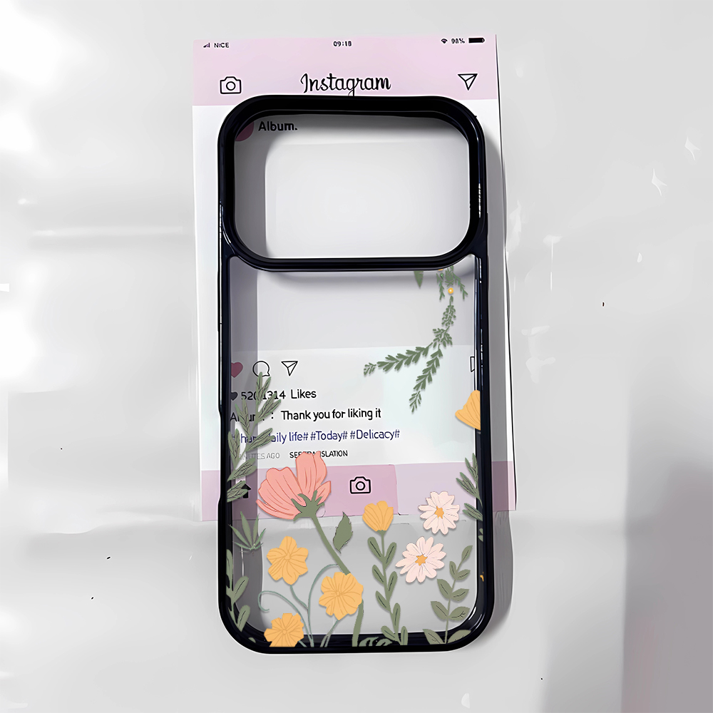 Phone Case Pink Flower Grunge  - огляд і ціна Phone Cases Best