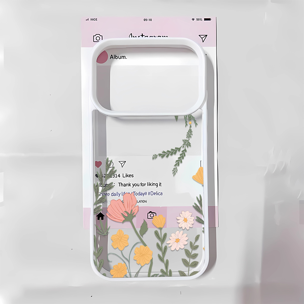 Phone Case Pink Flower Grunge  - огляд і ціна Phone Cases Best
