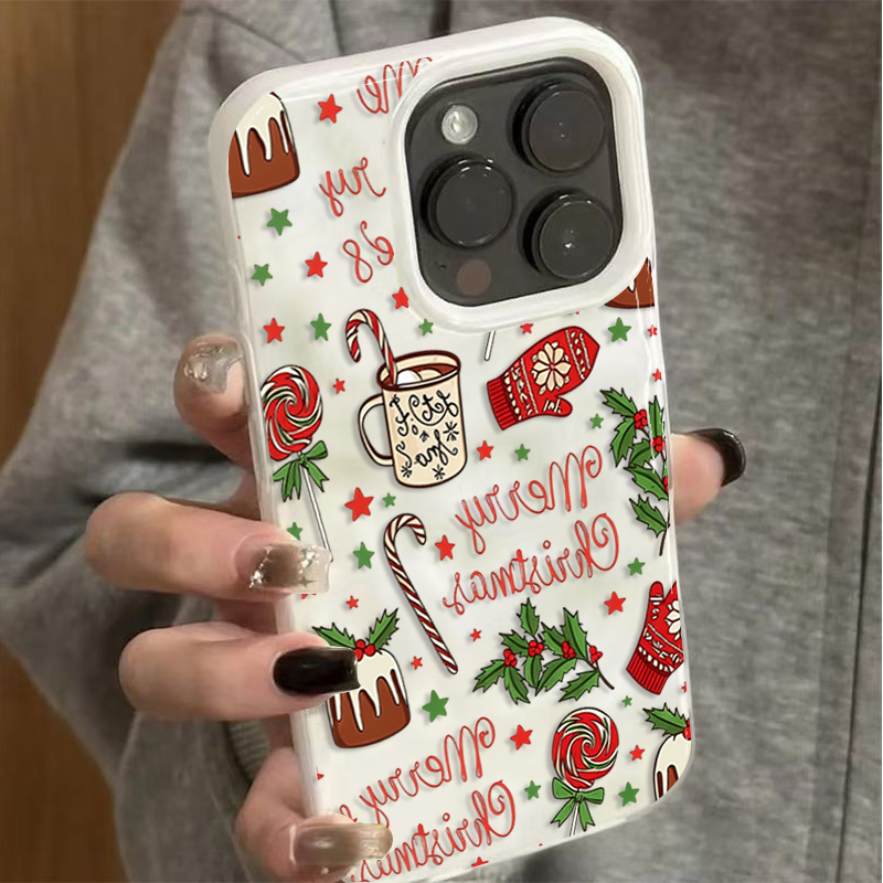 Cute Festive Christmas Pattern - огляд і ціна Phone Cases Cute Iphone 14