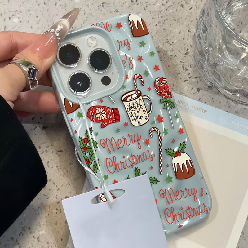 Cute Festive Christmas Pattern - огляд і ціна Phone Cases Cute Iphone 14