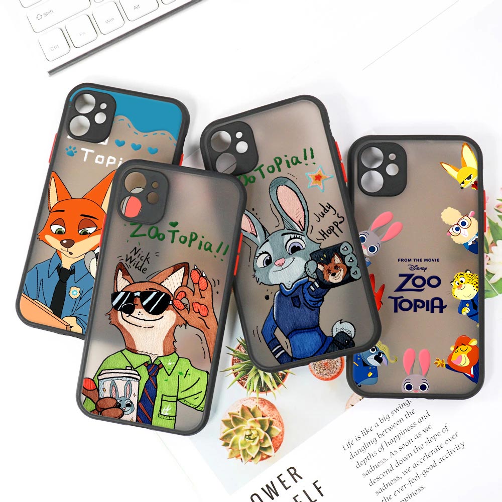 Disney Nick Judy Matte Translu - огляд і ціна Phone Cases Mous